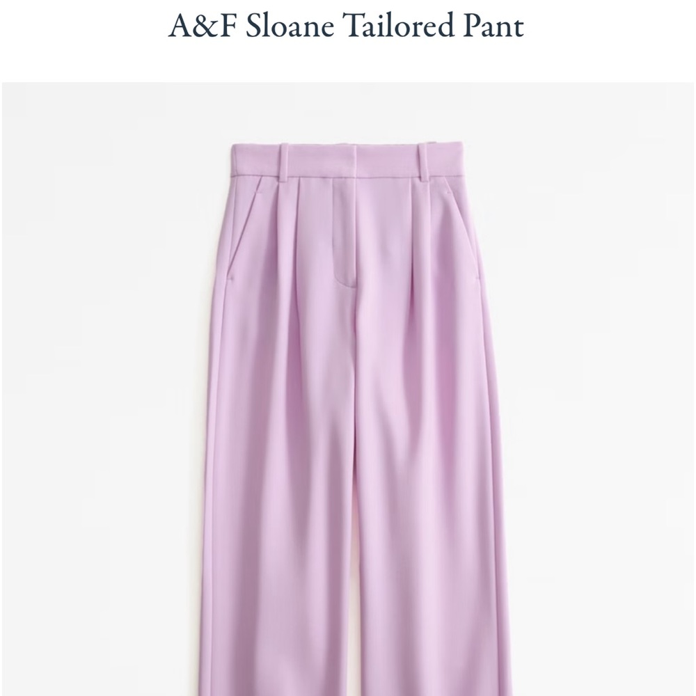 Abercrombie Sloan Pant in Pink size 0